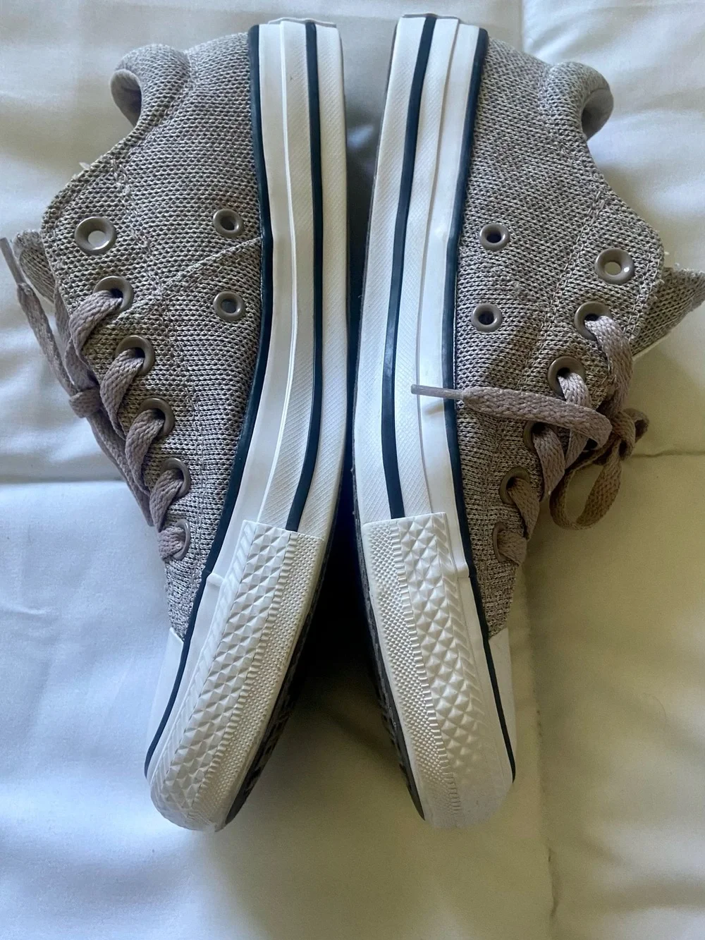 Converse All Star Women's Low-Top Sneakers in Taupe